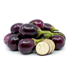 Indian round Aubergine - 100g
